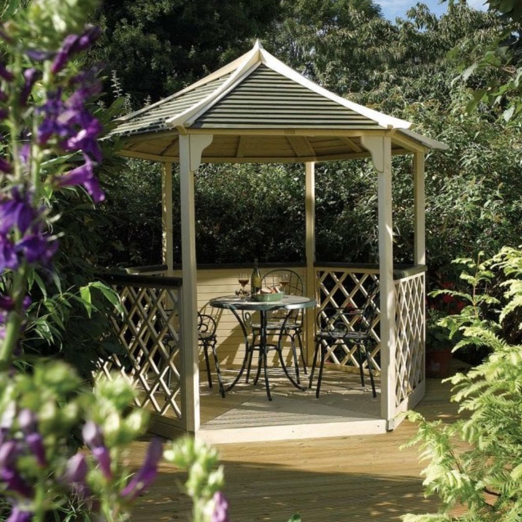 Rowlinson Gainsborough Wooden Gazebo - JJ Building Materials