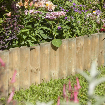 Rowlinson Garden Border Fences 1.0m Long - JJ Building Materials