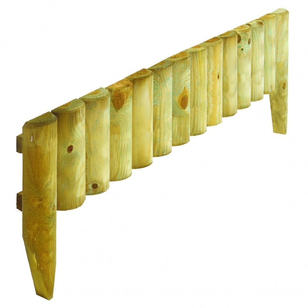 Rowlinson Garden Border Fences 1.0m Long - JJ Building Materials