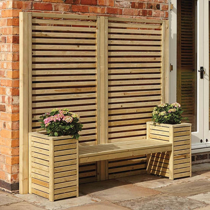 Rowlinson Garden Seat Set - JJ Building Materials