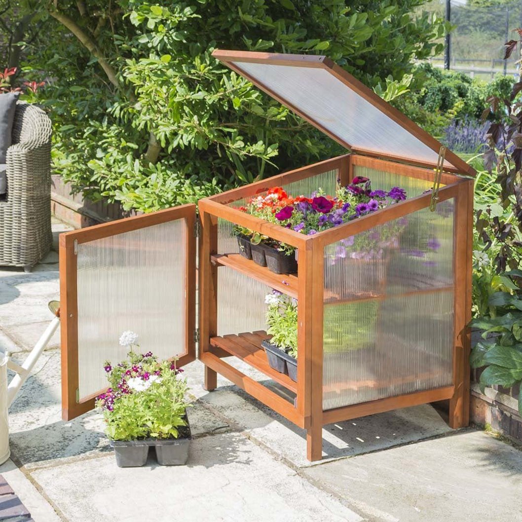 Rowlinson Hardwood Coldframe - JJ Building Materials