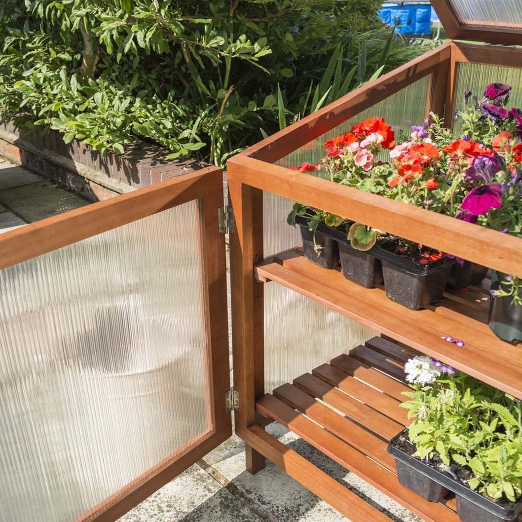 Rowlinson Hardwood Coldframe - JJ Building Materials