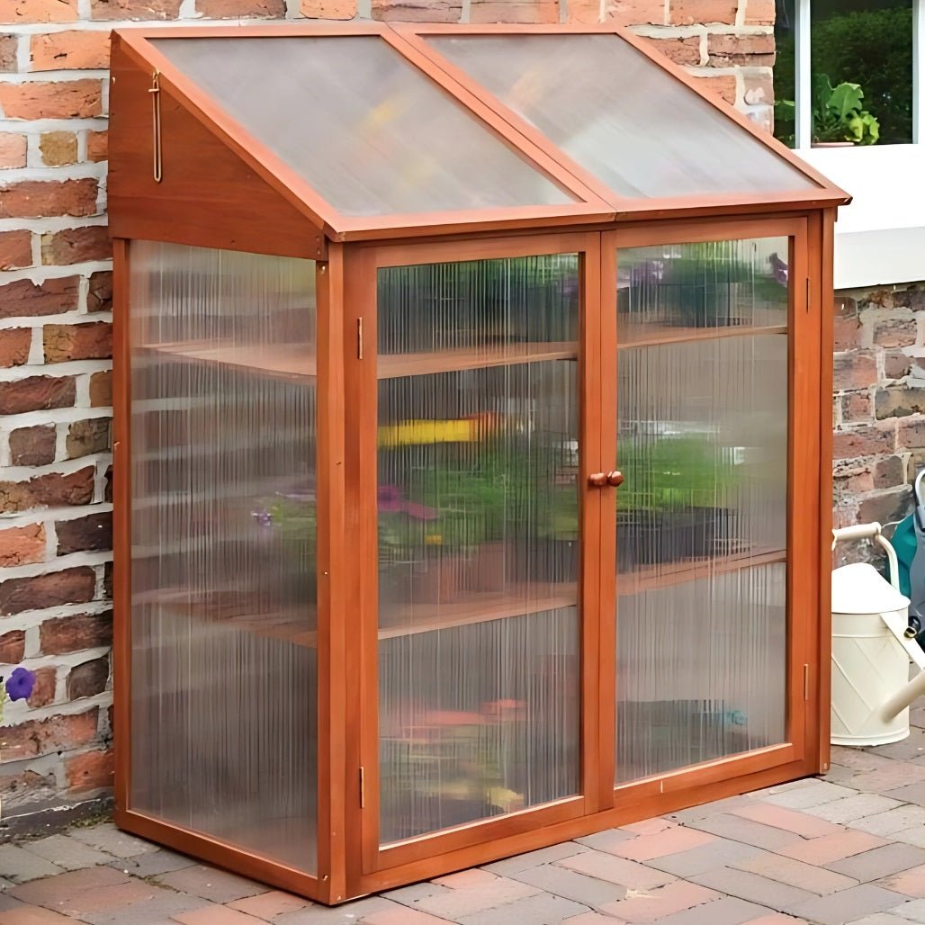 Rowlinson Hardwood Mini Greenhouse - JJ Building Materials