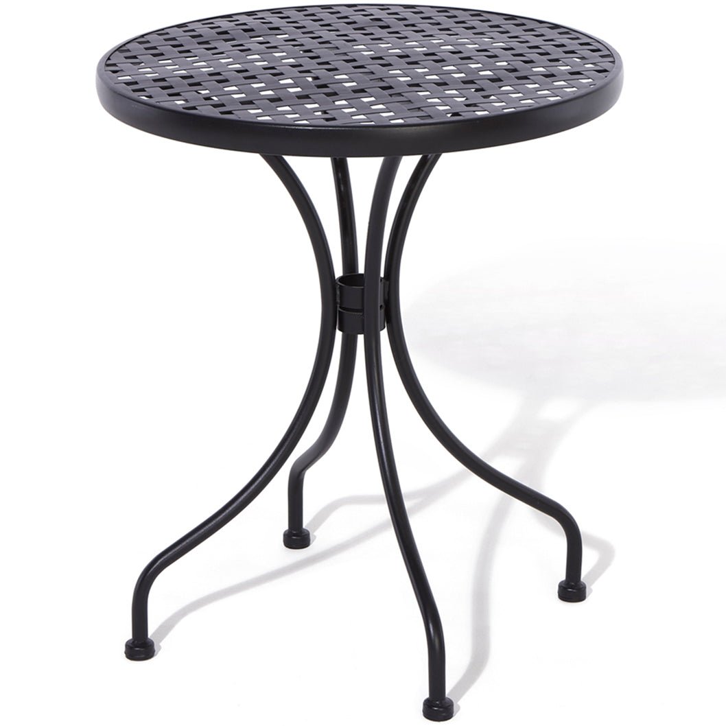 Rowlinson Havana Black Metal Bistro Garden Set - JJ Building Materials