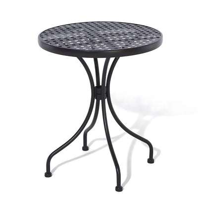 Rowlinson Havana Black Metal Bistro Garden Set - JJ Building Materials