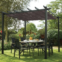 Rowlinson Latina 3m x 3m Grey Canopy - JJ Building Materials