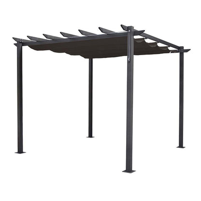 Rowlinson Latina 3m x 3m Grey Canopy - JJ Building Materials