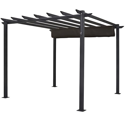 Rowlinson Latina 3m x 3m Grey Canopy - JJ Building Materials
