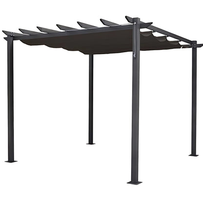 Rowlinson Latina 3m x 3m Grey Canopy - JJ Building Materials