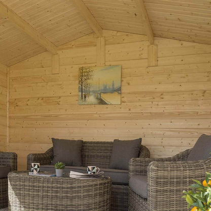 Rowlinson Log Cabin - Garden Retreat - JJ Building Materials