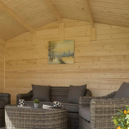 Rowlinson Log Cabin - Garden Retreat - JJ Building Materials