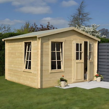 Rowlinson Log Cabin - Garden Retreat - JJ Building Materials