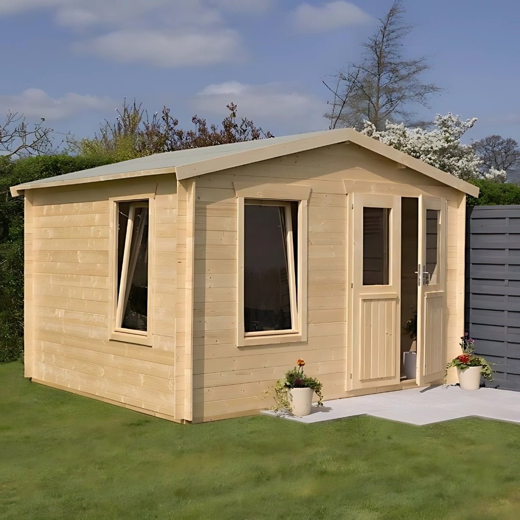 Rowlinson Log Cabin - Garden Retreat - JJ Building Materials