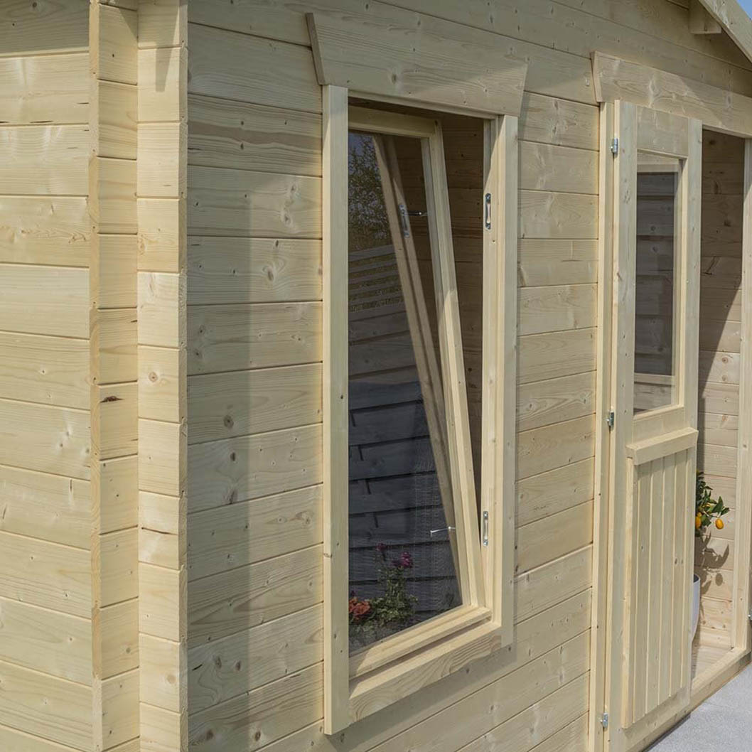Rowlinson Log Cabin - Garden Retreat - JJ Building Materials