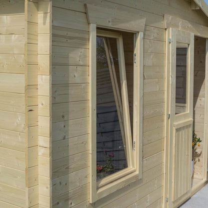 Rowlinson Log Cabin - Garden Retreat - JJ Building Materials