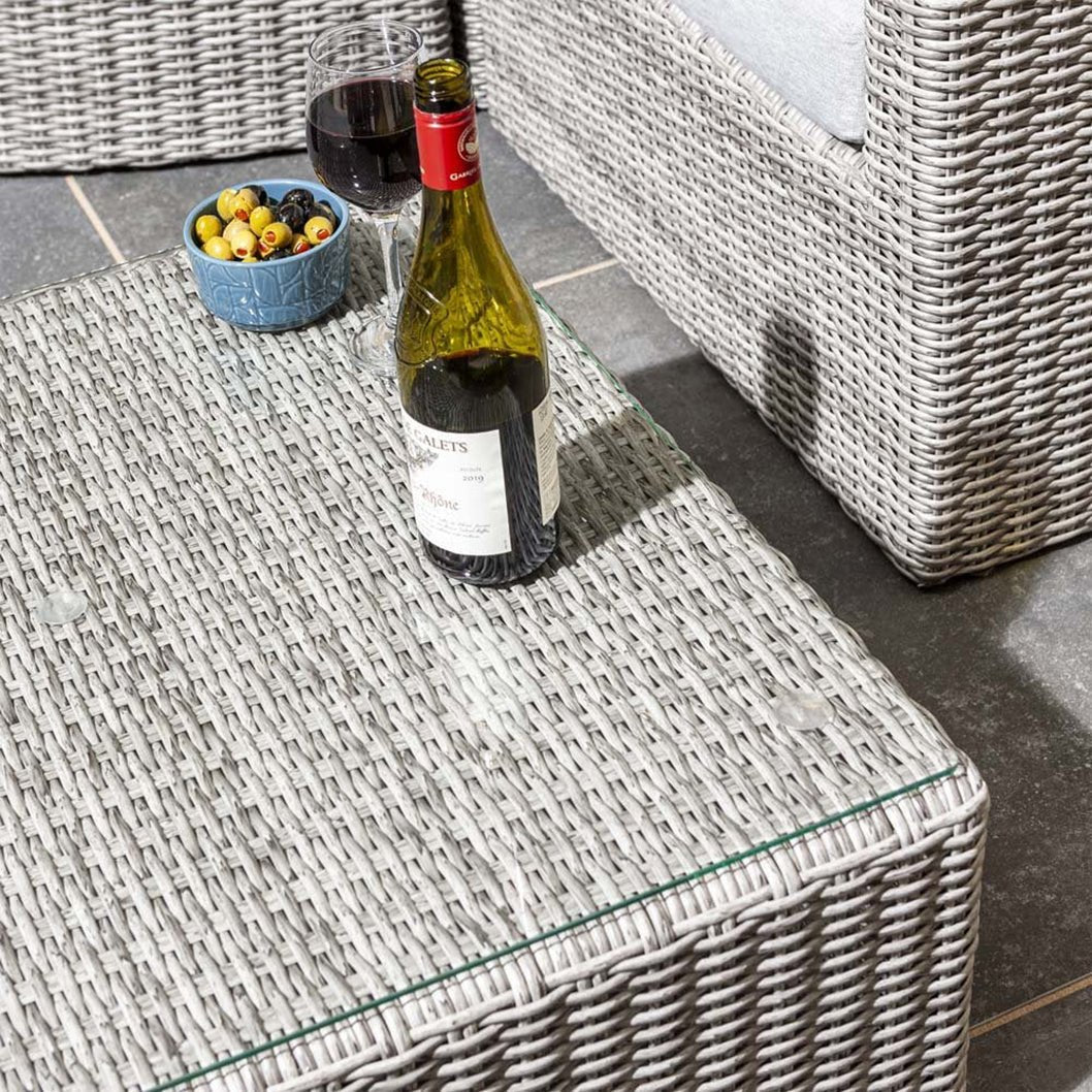 Rowlinson Marbella Multi Function Rattan Garden Dining Set - JJ Building Materials