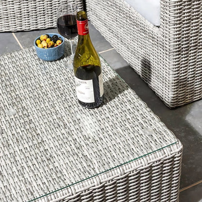 Rowlinson Marbella Multi Function Rattan Garden Dining Set - JJ Building Materials