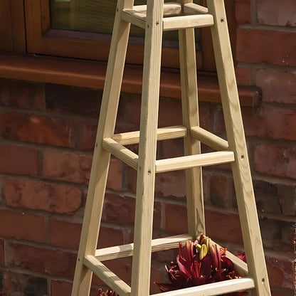 Rowlinson Marberry Obelisk Wooden Planter - JJ Building Materials