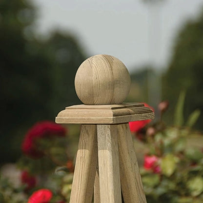 Rowlinson Marberry Obelisk Wooden Planter
