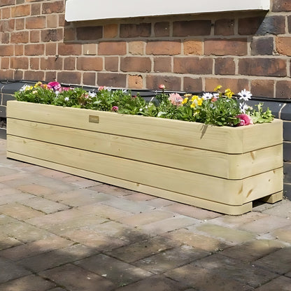 Rowlinson Marberry Patio Wooden Planter