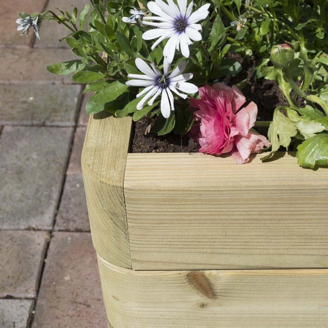 Rowlinson Marberry Patio Wooden Planter - JJ Building Materials