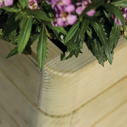 Rowlinson Marberry Rectangular Wooden Planter - JJ Building Materials