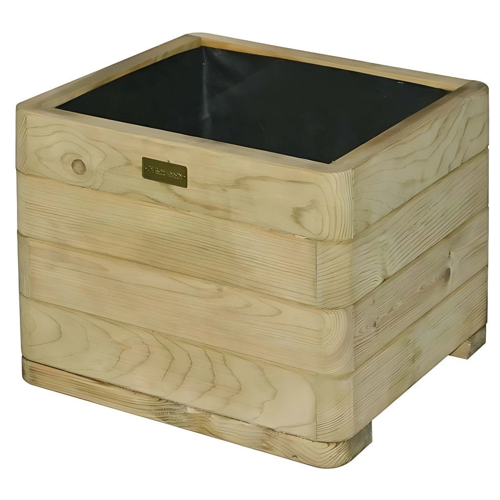 Rowlinson Marberry Square Wooden Planter - JJ Building Materials