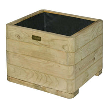 Rowlinson Marberry Square Wooden Planter - JJ Building Materials