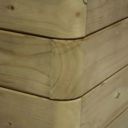 Rowlinson Marberry Tall Wooden Planter - JJ Building Materials