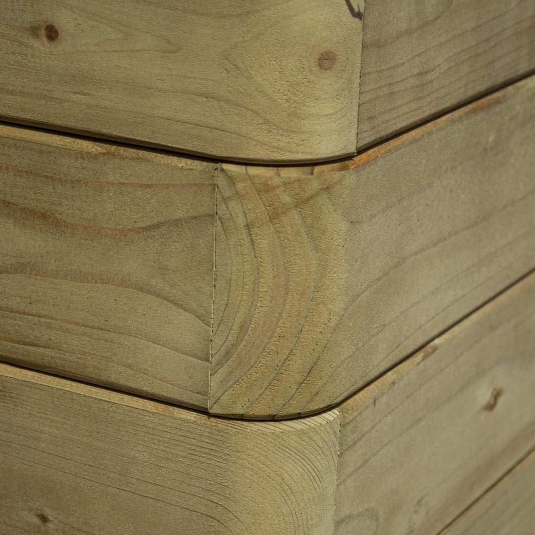 Rowlinson Marberry Tall Wooden Planter - JJ Building Materials