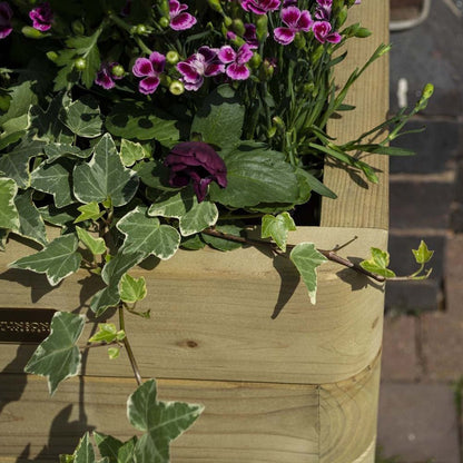 Rowlinson Marberry Tall Wooden Planter - JJ Building Materials