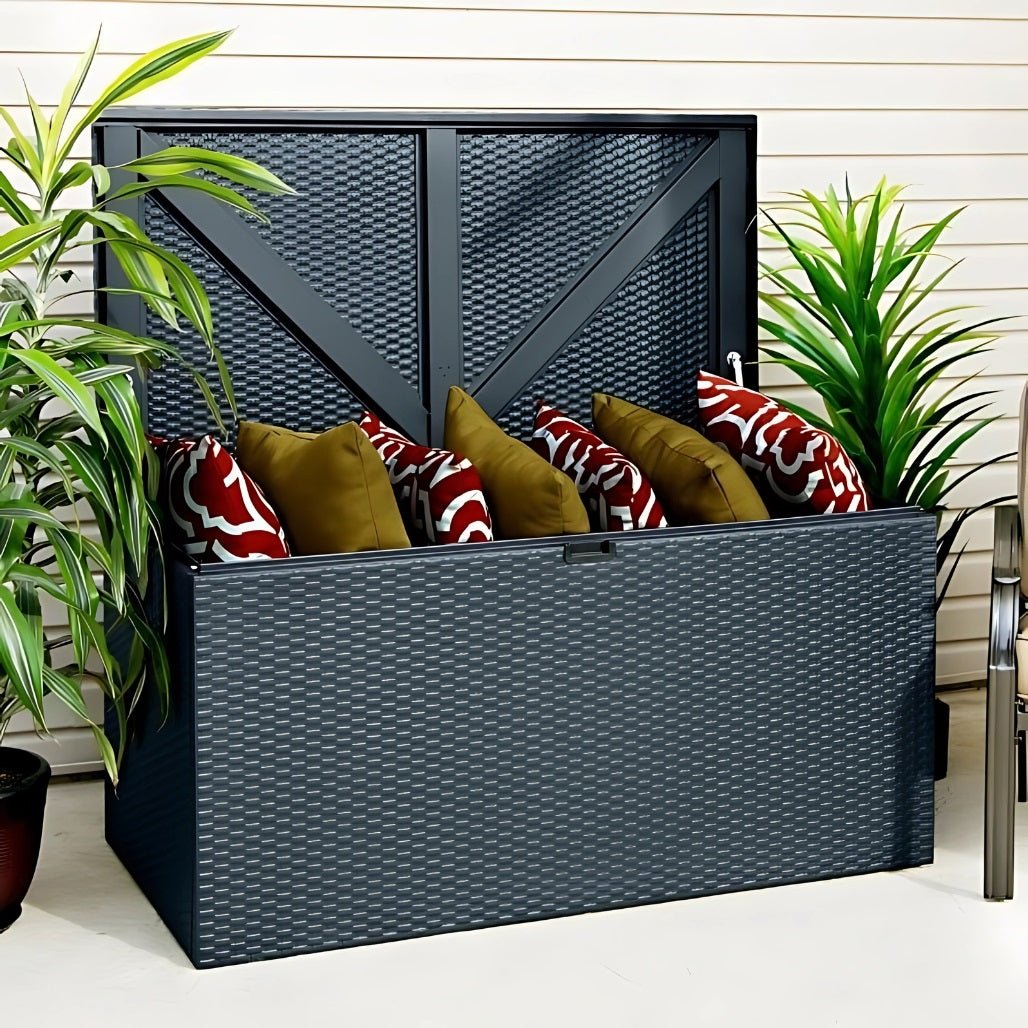 Rowlinson Metal Deck Box Anthracite - JJ Building Materials