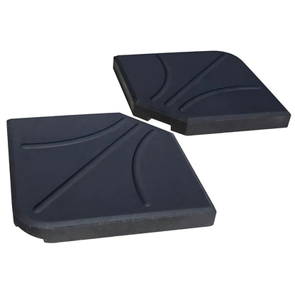 Rowlinson Overhang Parasol Base Weights 25Kg - 2 Pack - JJ Building Materials