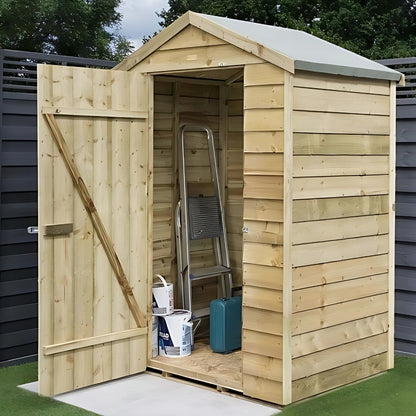 Rowlinson Overlap 4x3ft Garden Shed