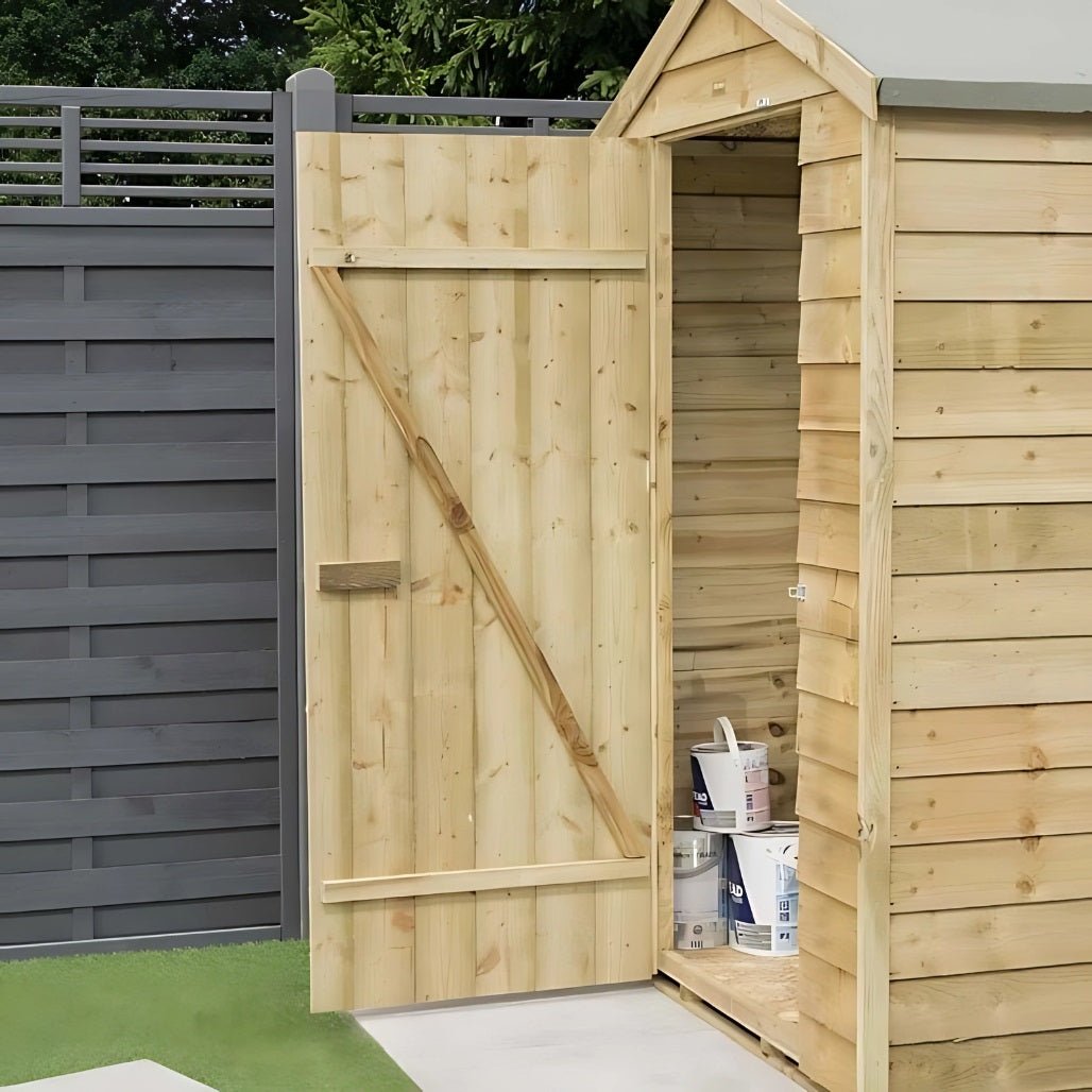 Rowlinson Overlap 4x3ft Garden Shed - JJ Building Materials