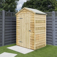 Rowlinson Overlap 4x3ft Garden Shed - JJ Building Materials