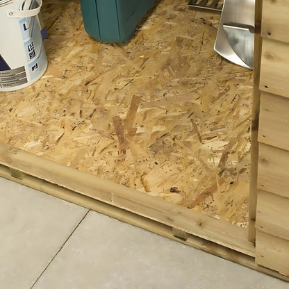 Rowlinson Overlap 4x3ft Garden Shed