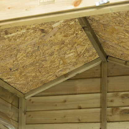 Rowlinson Overlap 4x3ft Garden Shed - JJ Building Materials