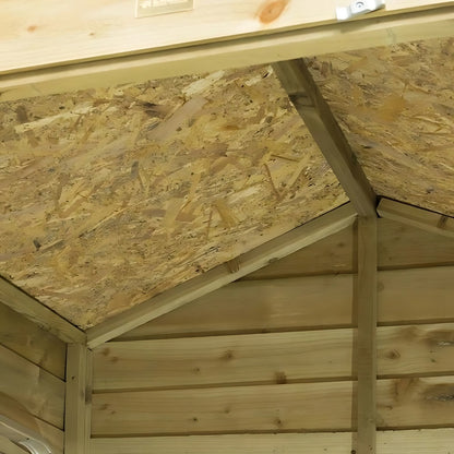 Rowlinson Overlap 4x3ft Garden Shed