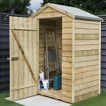 Rowlinson Overlap 4x3ft Garden Shed - JJ Building Materials
