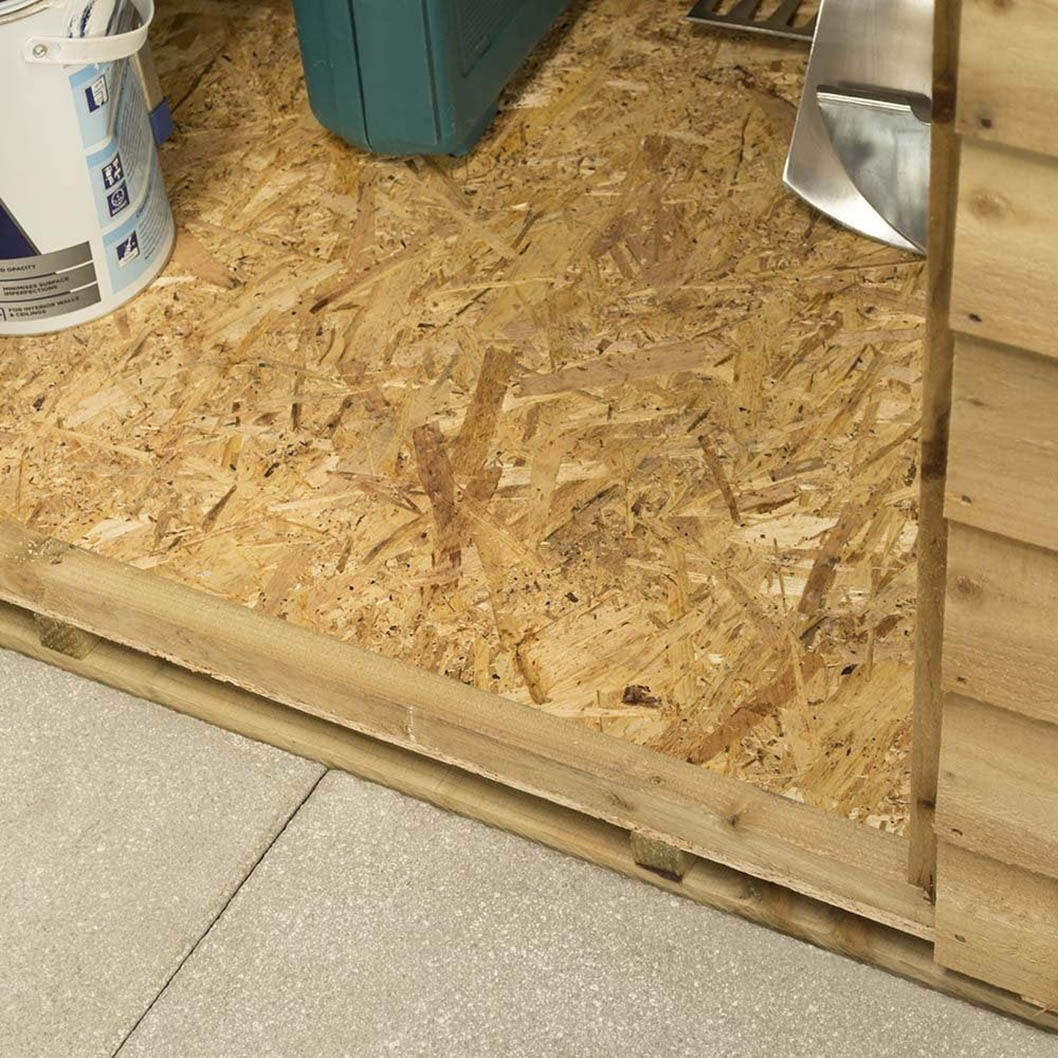 Rowlinson Overlap 4x3ft Garden Shed - JJ Building Materials