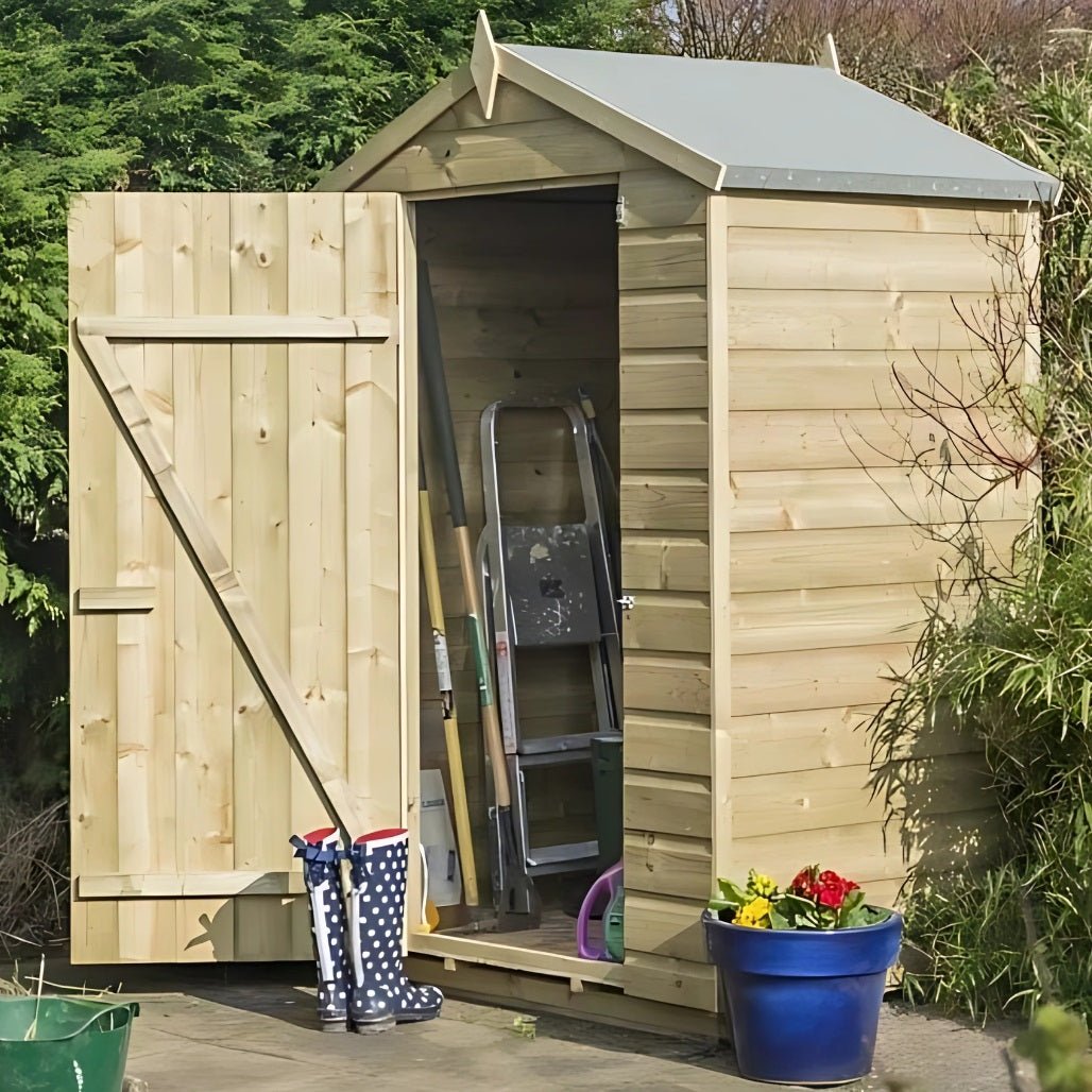 Rowlinson Oxford 4x3ft Garden Shed - JJ Building Materials