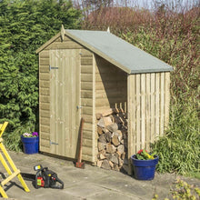 Rowlinson Oxford 4x3ft Garden Shed - JJ Building Materials