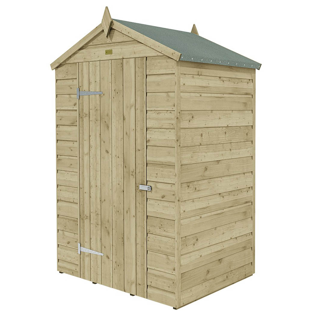 Rowlinson Oxford 4x3ft Garden Shed - JJ Building Materials