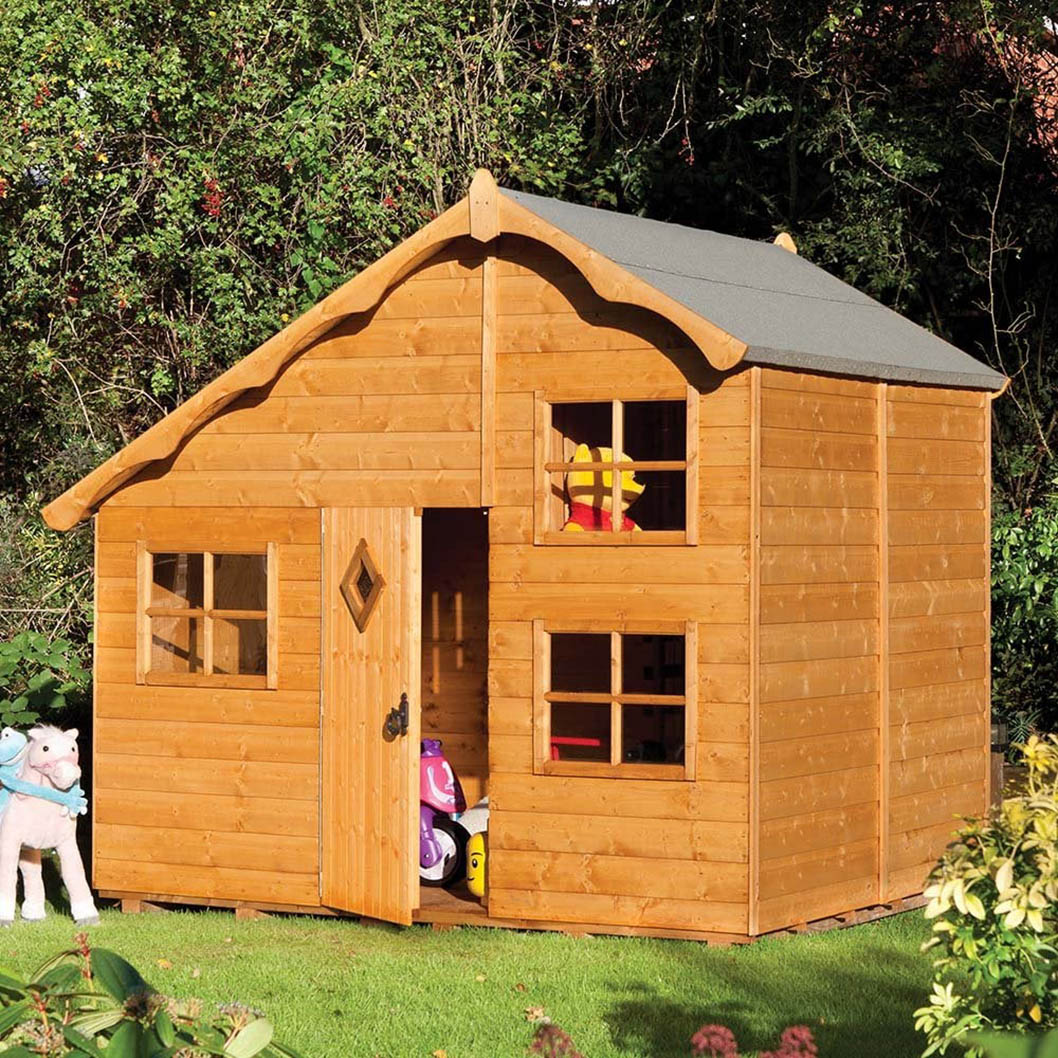 Rowlinson Playaway Swiss Cottage Summerhouse - JJ Building Materials