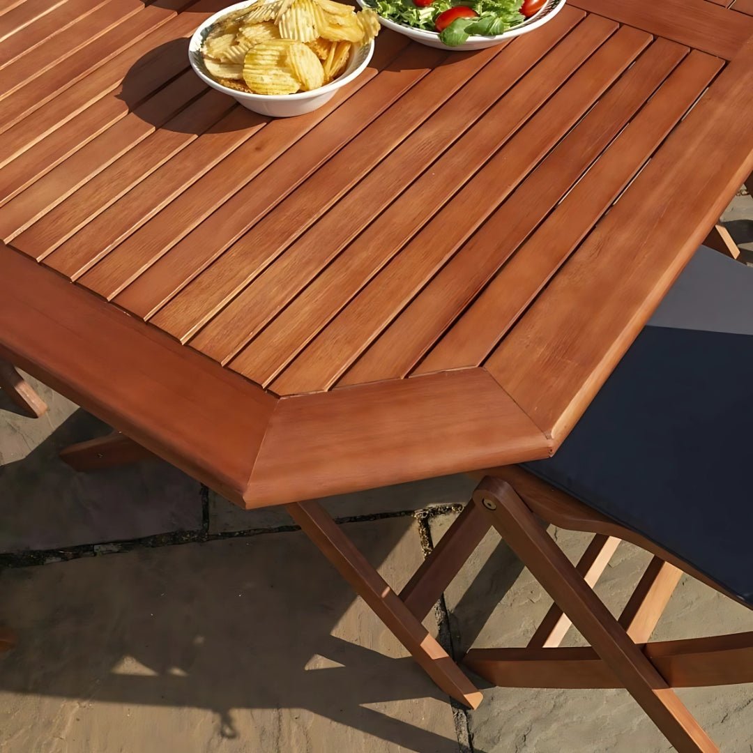 Rowlinson Plumley Six Seater Dining Set With Cushions - JJ Building Materials