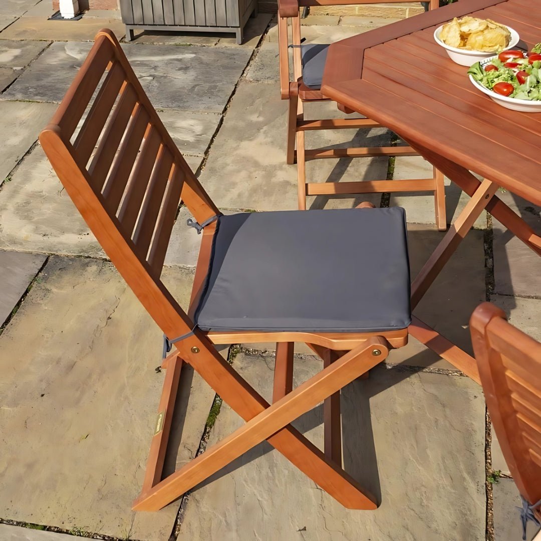 Rowlinson Plumley Six Seater Dining Set With Cushions - JJ Building Materials