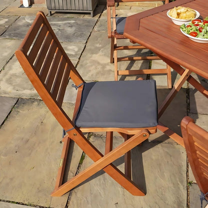 Rowlinson Plumley Six Seater Dining Set With Cushions - JJ Building Materials