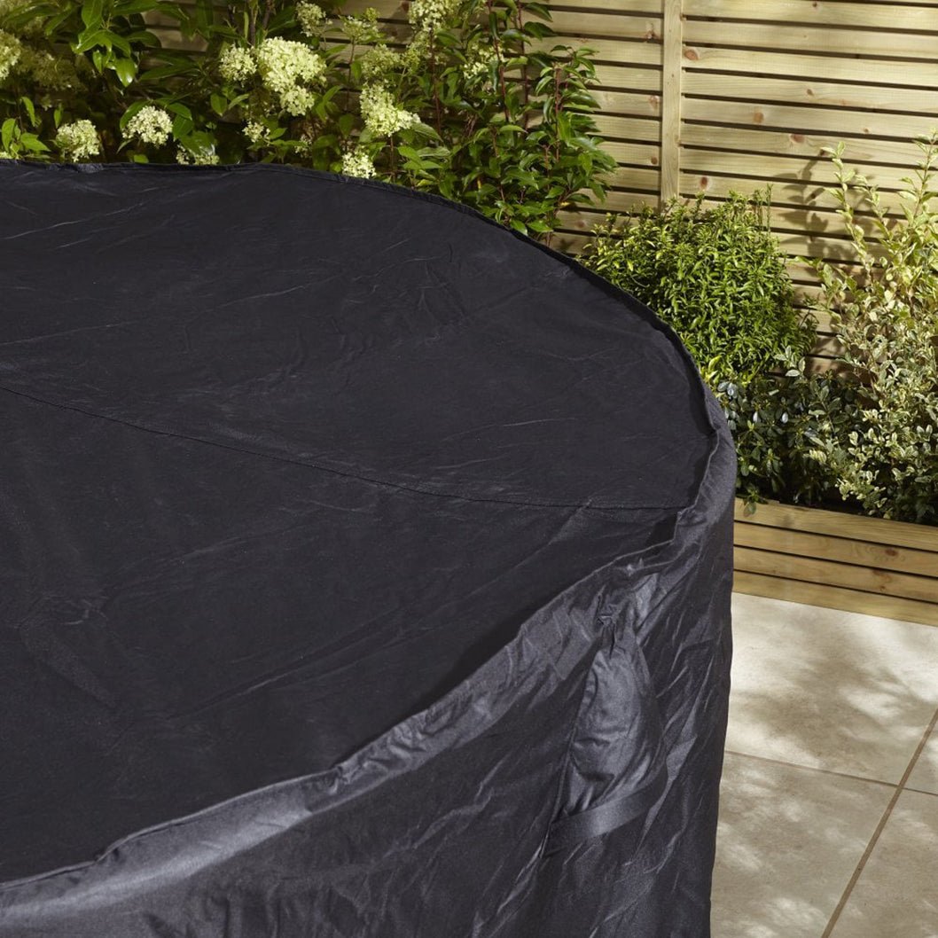 Rowlinson Premium Garden Furniture Cover - 6 Seat Round Dining Set - JJ Building Materials