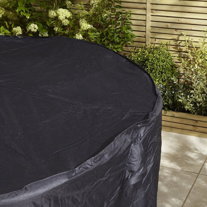 Rowlinson Premium Garden Furniture Cover - 6 Seat Round Dining Set - JJ Building Materials